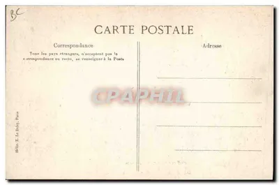 Crédit Lyonnais, Paryż — Jedna z głównych galerii — E. Le Doly, Paryż — Rewers