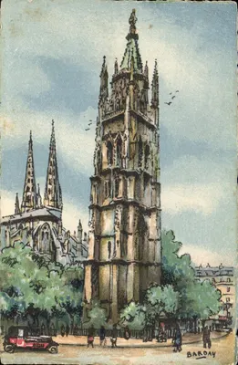 Bordeaux — Torre Pey-Berland — editor Barday, n° 3022 D