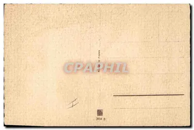 Paisagem rural com casa e caminho — desenho a água forte — 3904 B — Verso
