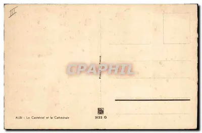 Albi - O Castelviel e a Catedral — BARDAY — Verso