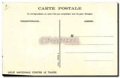Crianças em um quarto — cena de diálogo — editor: Ligue Nationale Contre le Taudis — Verso