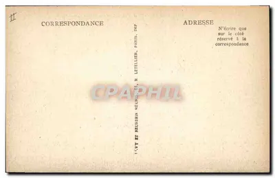 Le Croisic — La Pierre Longue (Menhir) — LL — Rewers