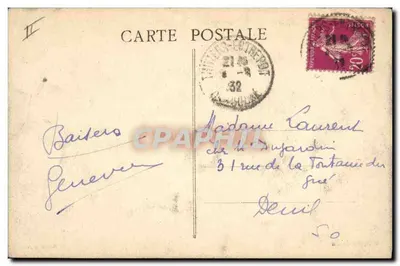 Brantôme (Dordogne) — O Dolmen — Editor: n° 274 — Verso