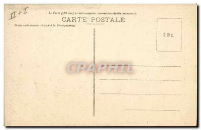 Carnac — Einer der Giganten von Ménez — Sammlung Laurent-Nel, Rennes, n° 2359 — Rückseite