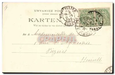 Der Riese von Méneç (Carnac, Morbihan) — Sammlung E. Hamonic — Nr. 106 — Rückseite