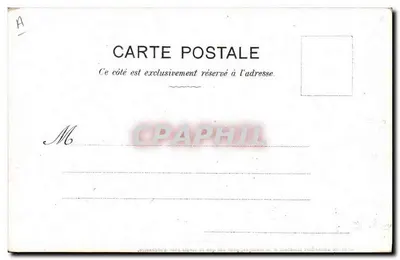 A música repete — caricatura de músicos andouillés — editor L. Vautier, n° 50 — Verso