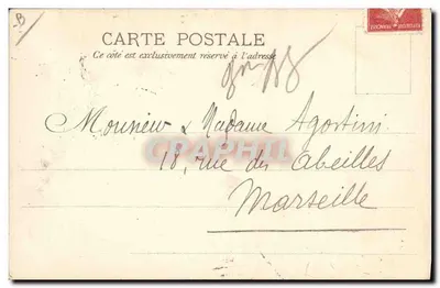 Em Manobras — Cena de soldados em campanha — editor F. Lhomme — Verso