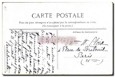 Soldados no relatório — caricatura satírica — Brémont Fils, Aix-en-Provence — Verso