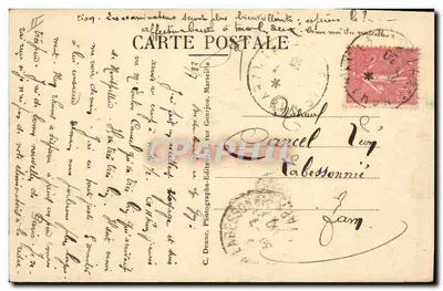 Les Grandes Manœuvres. Artillerie — 155-Langgeschütz. Der Schuss — Rückseite