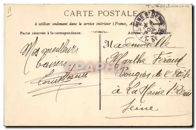 Camp de Sissonne — A barra fixa — Raymond phot Edit - Sissonne — Verso