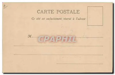 Diante das Arcades — Nancy — Glichés de Jumelle H. Ballienl, Berperet & Cie, Nancy — Verso