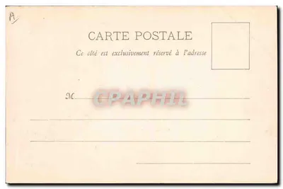 Artilharia em Bateria — Nancy — Fototipia A. Bergéret et Cie, Nancy — Verso