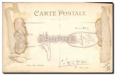 Normanda d'Aulrefois — traje tradicional — Ed. Alençon, Argentan, Mortagne, Domfront — Reverso