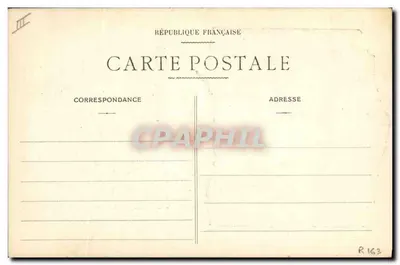 Guignol en Guillaume — satirische tekening — Bouefard uitg. Lyon — Achterkant