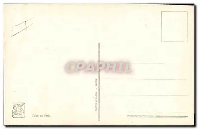 Os Bonecos — J. Geoffroy — Salon de Paris — n° 3718 — Verso