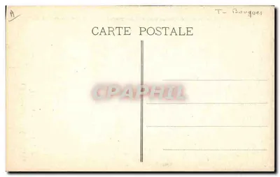 Hotel Algerino — Compagnia Algerina, 17 Rue St-Ferréol, Marsiglia — Verso