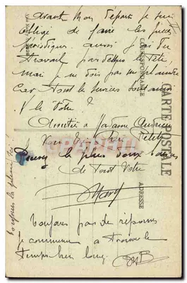 Reims — Place des Marchés após bombardeios 1914-1917 — Éditions de Reims — Verso