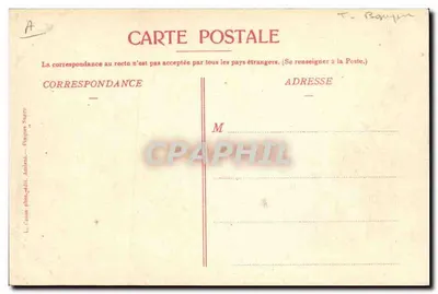 Amiens — Place René Goblet - Rue des Trois Cailloux — L. Caron, Amiens — Verso