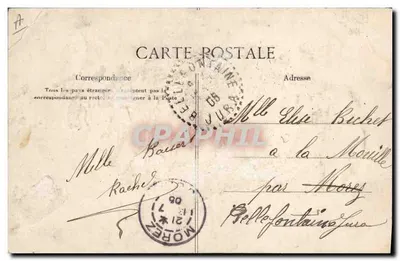 Orne — paisagens e vida cotidiana — C.P.A. PARIS — Verso