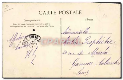 A Normandia — "A C.P.A." — Tipos e Trajes — N°55 — Verso