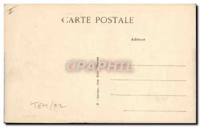 Pornic (Loire-Inf.) — Megalitos - Alées couvertes — P. Chareau, Imp. Édit. Nantes — Verso