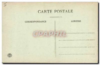 Morgat — Menhir 'La Républicaine' i odwrócony dolmen — wyspa Laber na tle — Rewers