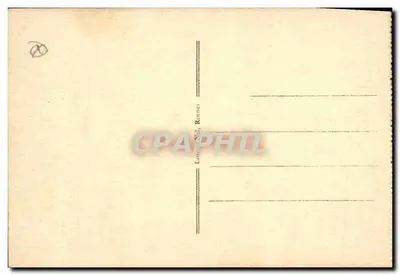 Carnac - Entrada del Dolmen de Kermario — serie 772 — editor Lauchec Val, Rennes — Reverso