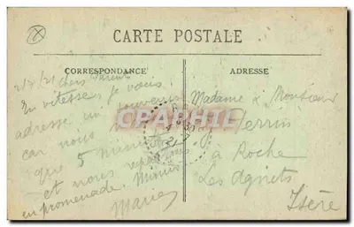 Carnac — Cremlech du Ménece — Zbiór Z. Le Bouzie — Rewers