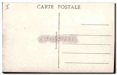 Carnac - Entrada do Dolmen de Kermario — editor Laurent-Nel, Rennes, n° 773 — Verso