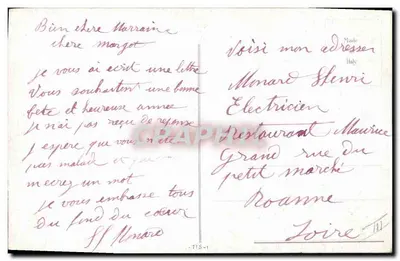 Casal amoroso — cena de balcão florido — Éd. Ederzon — Verso