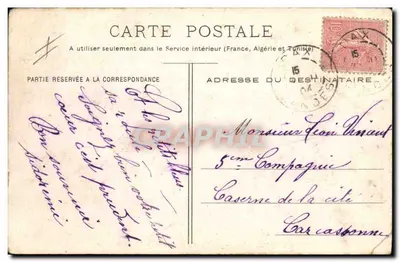 A Vida Militar - 5. Em Campanha - O Bivaco — O BOM EDITOR, PARIS — Verso