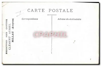 CPA Militaria En campagne Generaux et officiers d'Etat Major — Verso