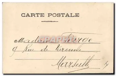 Boucher de bébé — scène intime avec chat — éditeur non identifié, n° de série non visible — Rewers