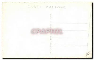 Mado Maurin — portret — Wyd. Chantal, Paryż — Rewers