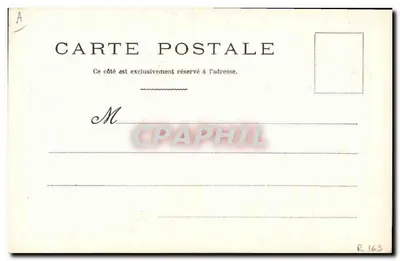 Lyon - O forte Saint-Jean — caricatura de Guignol — série 3, editada por Brunet e Sarey, Lyon — Verso