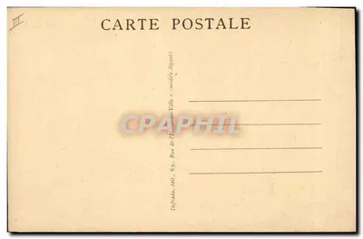Place Bellecour — Lyon — As promenadas de Guignol — editor Defrada, n° III — Verso