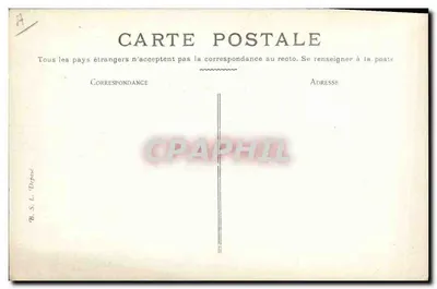 Guinguol e Marguerite — cena de Faust — edição B.S.L. Dépôt — Verso