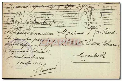 Dijon — Porta Guillaume e il Conto di Sconto di Mulhouse — Verso