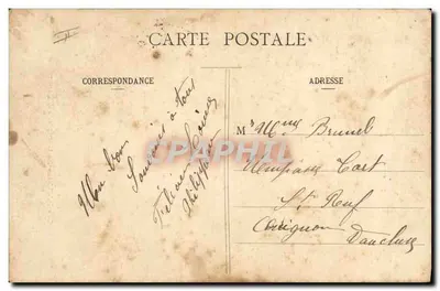 Parijs — Het Comptoir d'Escompte — onbekende uitgever, n° 57 — Achterkant