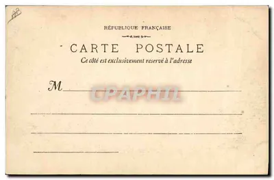 Draguignan - A Banque de France — Phototyp E. Lacour - Marseille — Verso