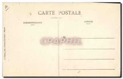 Oudere kapsel van de omgeving van Bayeux genaamd de "Bourgogne" — A.D. - 61 - Geschiedenis van de Mode in Normandië — Achterkant