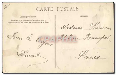 Riche Paysanne visitant Cherbourg — La Normandie — "La C. P. A." Types et Costumes — n°39 — Rewers