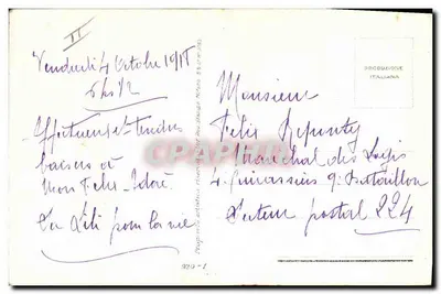 Dzieci całują się — S. Stompard — wydanie włoskie — Rewers