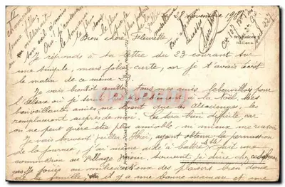Cartolina d'epoca Fantasia Illustratore Bompard — Verso