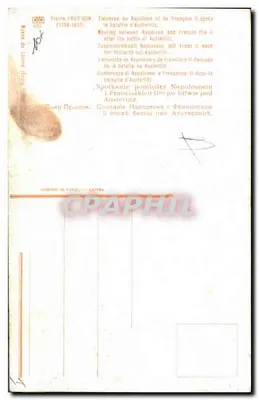 Spotkanie Napoleona i Franciszka II po bitwie pod Austerlitz — Pierre Prud'Hom (1758-1833) — Muzeum Louwra, Paryż — Rewers