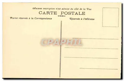 Giant du Ménece - Carnac (M.) (11) — Megalitowe zabytki Bretanii — Zbiór B. Humon, S. B. — Rewers