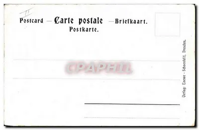 Stara pocztówka Die Kronprinzlichen kinder — Rewers