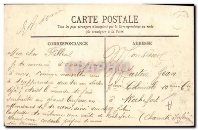 オリエンタル風の服を着た女性 — J'accepte toutes les bottes... quand vous voudrez... — G. Grandjean — 裏面