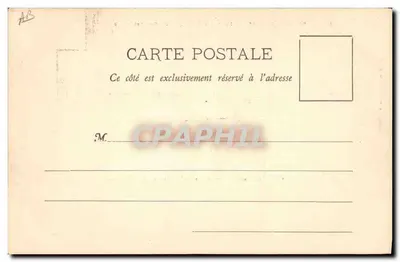 Revue dos Reservistas da 11ª Divisão — 26 Outubro 1899 — Fototipo A. Berguet et Cie, Nancy — Verso