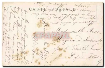 Cavaleiro militar — Paris — editor A.N. n° 860 — Verso